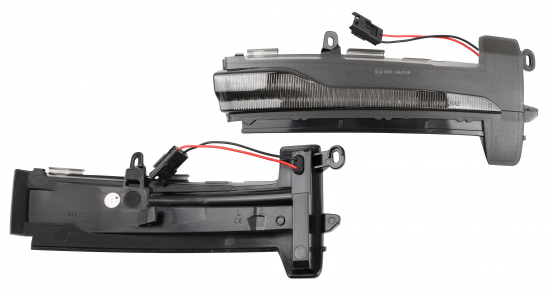 LED-spiegelknipperlicht, heldere lens Dynamisch, 1 paar XC60