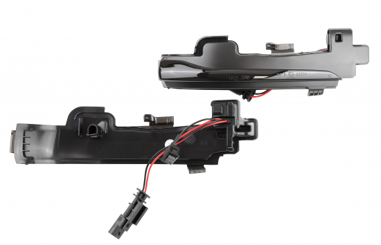 LED-spiegelknipperlicht, gerookte lens Dynamisch, 1 paar S60, S80, V40, V60, V70