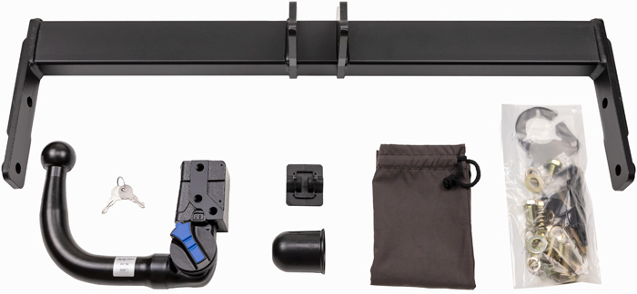 Trekhaak VOLVO S60 II 11-18,V60 I -18 verticaal afneembaar