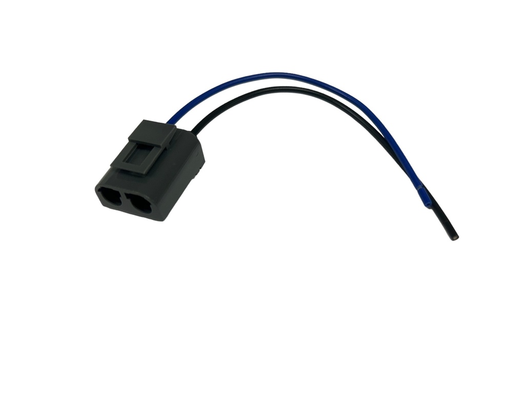 Stekker 2-polig Volvo 240+260+740+940 oa koplampsproeier en pomp inclusief kabel