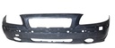 Bumper, voor, m/grondlak, zwart VOLVO S60 I -09 bumperkap