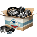 A-stijl kap Links+rechts SET  Grijs/wit uni Volvo V70 - S60 - XC70 2000-2007 opnieuw gestoffeerd per set links en rechts samen