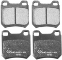 Remblokset, Achterzijde, Saab 900ng/9-3v1/9-5 900, 9-3, 9-5, Calibra, Omega, Senator, Vectra 900, 9-3, 9-5, Calibra, Omega, Senator, Vectra