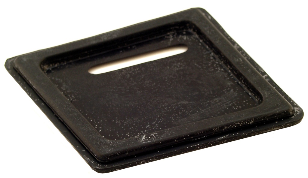 Rubber bumperdoorvoer P1800ES Linksvoor chassisnr 3070+