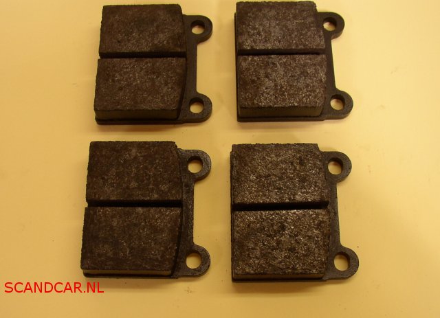Volvo Brake pad set rear ate 240+260+740+940+C70+850+V70 -2000 V70 C70 760 740 960 940 S70 240 850 260 780 Volvo part no BB1668