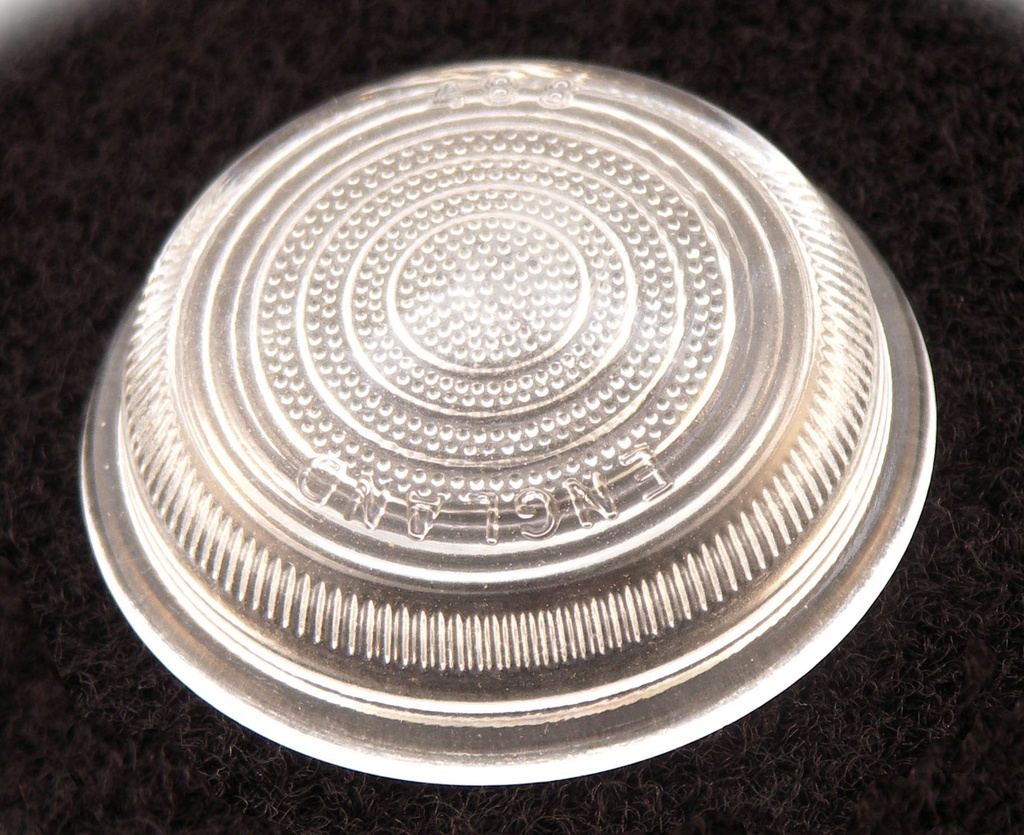  Volvo Glasblinklys PV444 1957 +PV544+Duett B16 klar venstre eller højre Volvo varenummer 651962