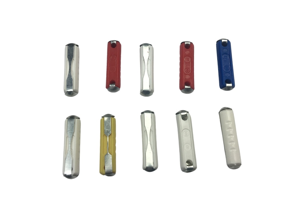  Volvo Sikringssæt porcelæn 140+164+240+260 10 stk. sortiment Volvo varenummer 35460