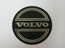 Volvo Sticker inchVolvoinch hub cap black on chrome 90mm Volvo part no 1129031S