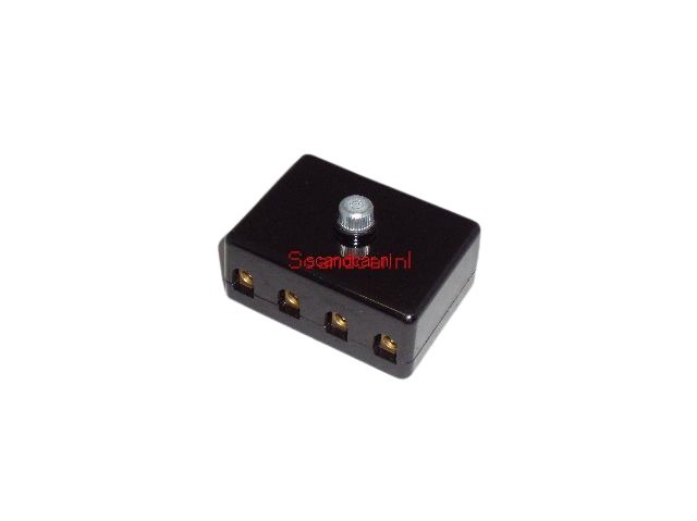 Volvo Fuse box universal 4 pole (screw connection) complete Volvo part no 192228U