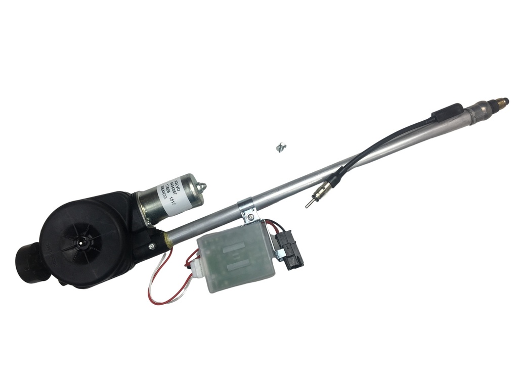  Volvo Antenne 140 Amazon 240+260+740+940 4-dørs sedan elektrisk krom Volvo varenummer 9494387