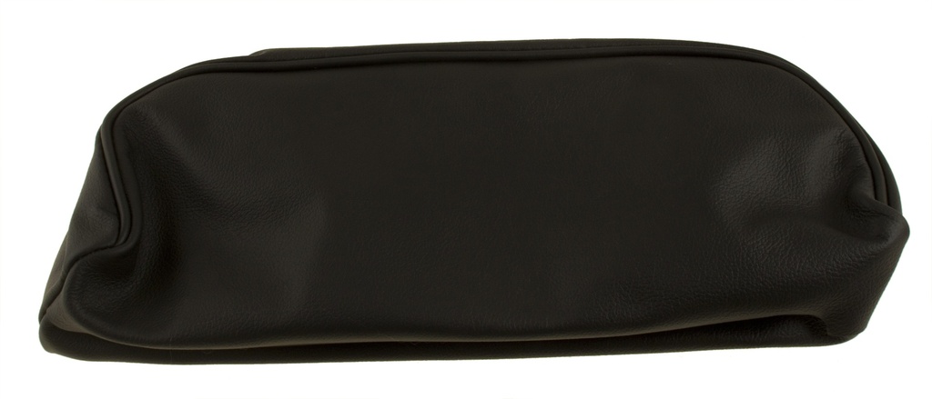 Volvo upholstery P1800S/E headrest leather Black Volvo part no 695165L