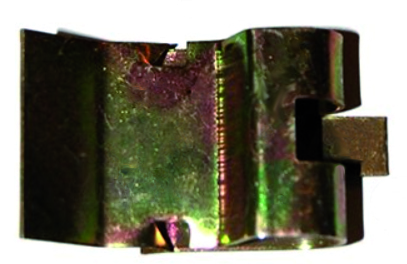  Volvo Klemmegummi oven på kofanger 240+260 -1981 aluminiumskofanger Volvo varenummer 1203156