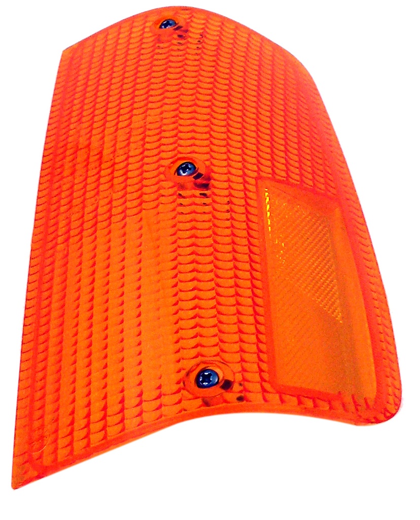  Volvo Blinklysglas Venstre Foran 240 CIBIE USA Fuld Orange 3 Skrue Montering Volvo Varenummer 1215712