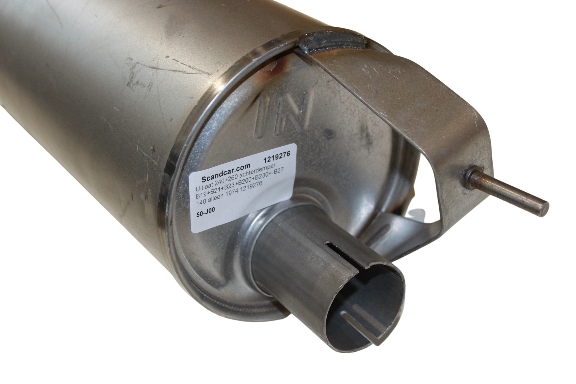 [1219276]  Volvo Udstødning 140+240+260 B20E+B20F 1974+ 240+260 bagpotte bagpotte alle typer Volvo varenummer 1219276