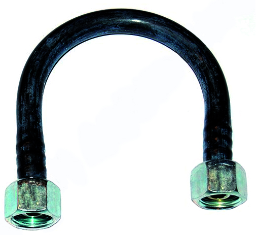  Volvo Brændstofrør/-ledning 740 760 B19E B23E. B19ET B28E B28F. B200E B230E bøjet til akkumulator Volvo varenummer 1325476