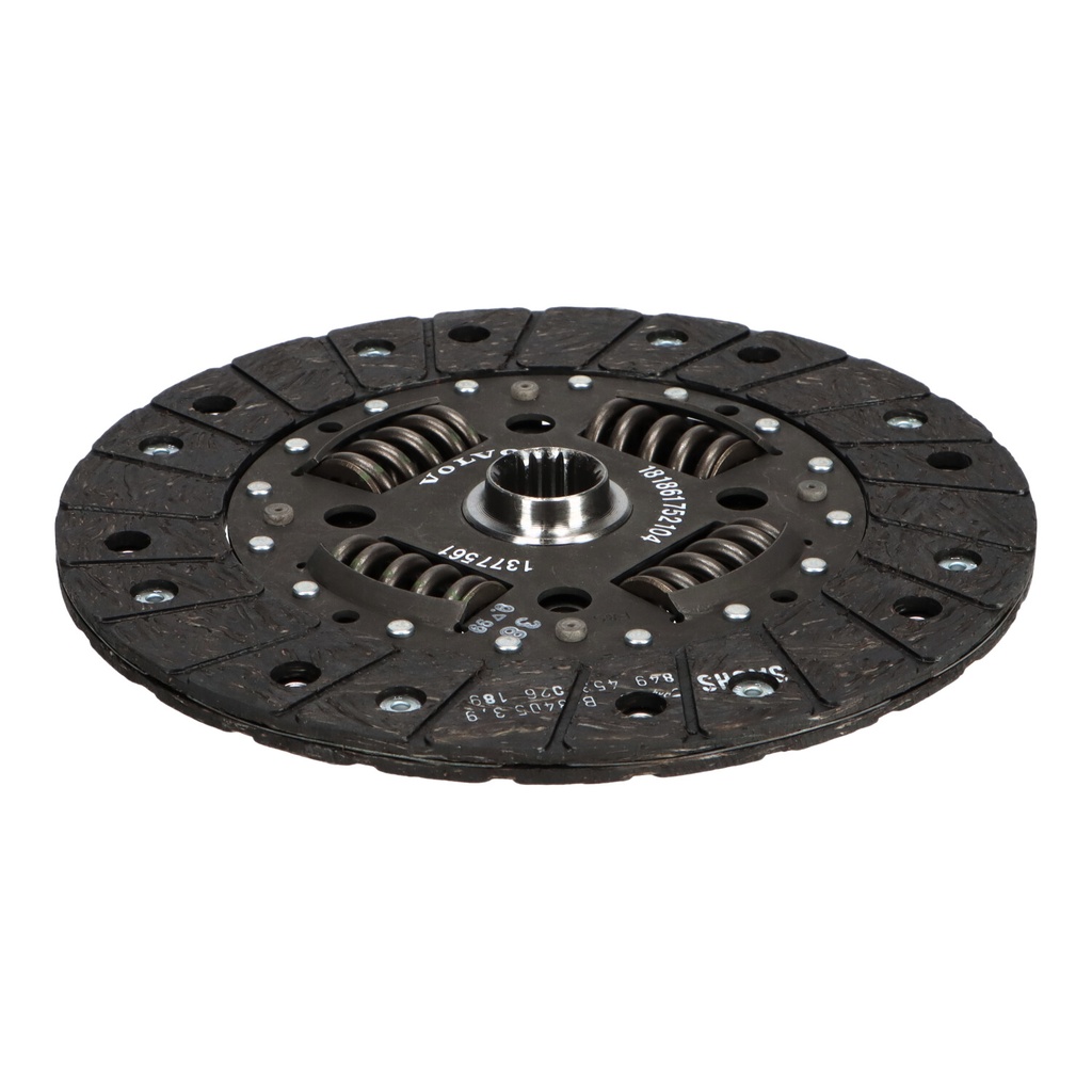  Volvo Koblingsplade 260+760+780+960 B27+B28+B270+B280 fine tænder 1232649 1232546 fine noter Volvo varenummer 1377561