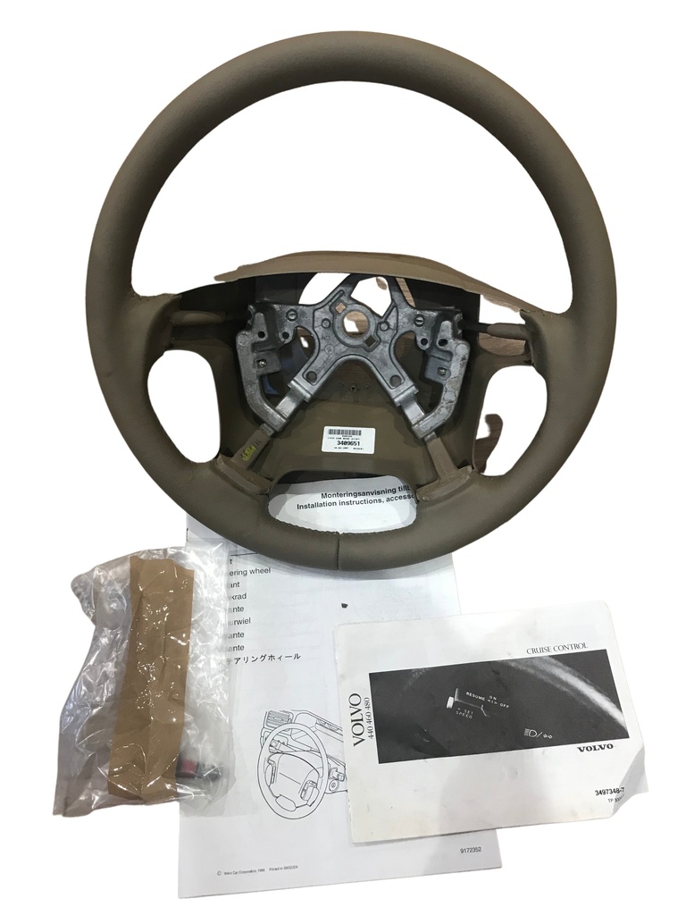  Volvo rat S80 eg læder nyt beige/sandfarvet Volvo varenummer 9485245