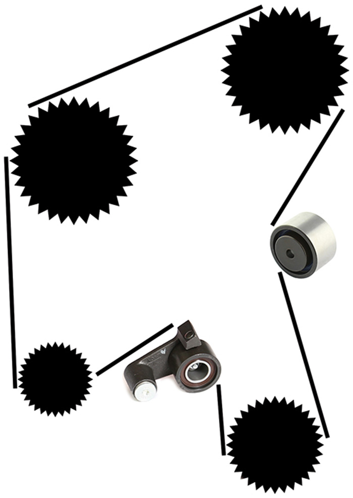  Volvo tandremsæt S80 Volvo varenummer 21430026