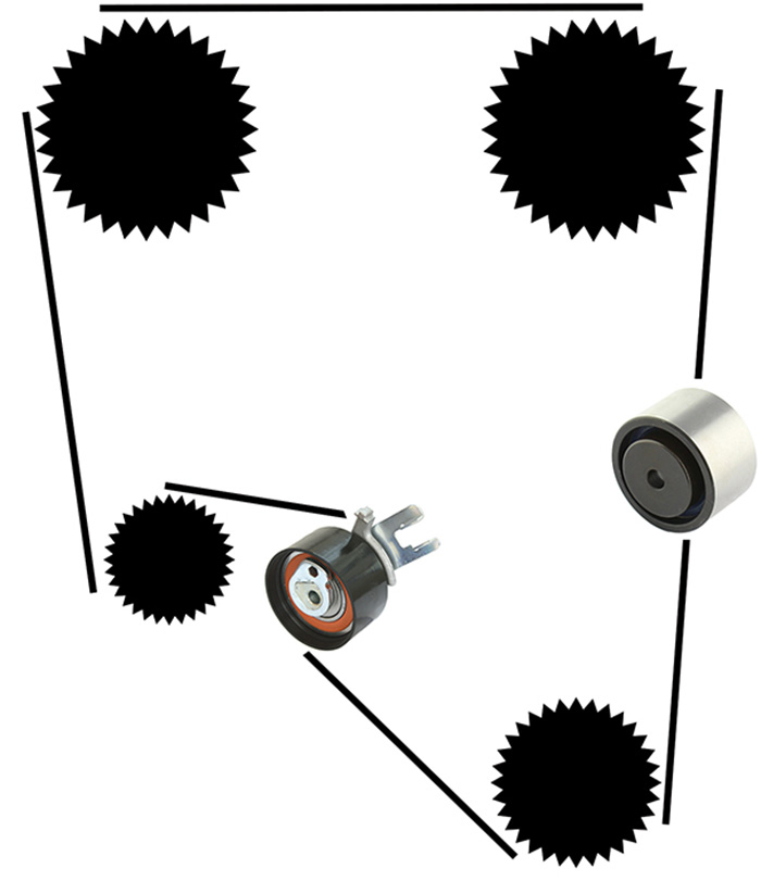  Volvo tandremsæt S80 Xc90 Volvo varenummer 21430038