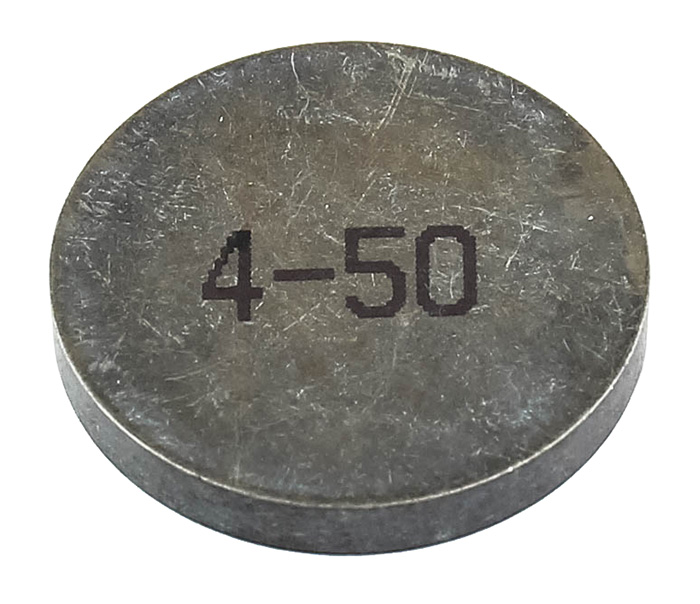  Volvo ventilskiver (4,50 mm) Ventiljusteringsplade Volvo varenummer 21430450