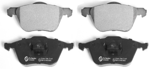 Volvo brake pad set for 16 inch V70n S60 S80 Xc90 left and right OEM ref 30769122 30793231 30793265 Volvo part no 274285_B