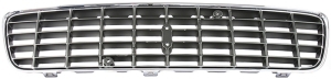 Volvo Grille chrome frame grey stripe S60 Volvo part no 9151881_B