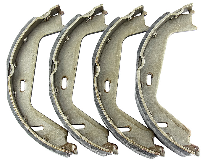 Volvo handbrake shoe set XC90 incl mounting set OEM 31262874 kit 31262874 set Volvo part no 31262874_B
