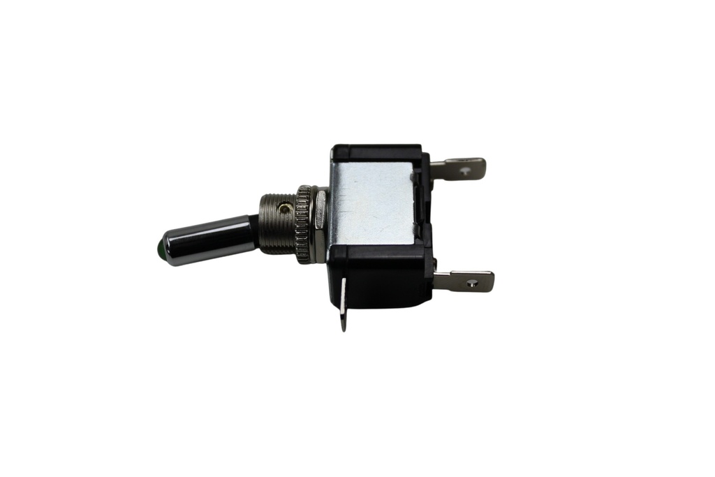  Volvo Switch universal vippekontakt med grøn belysning 12 mm hulstørrelse Volvo varenummer 43065