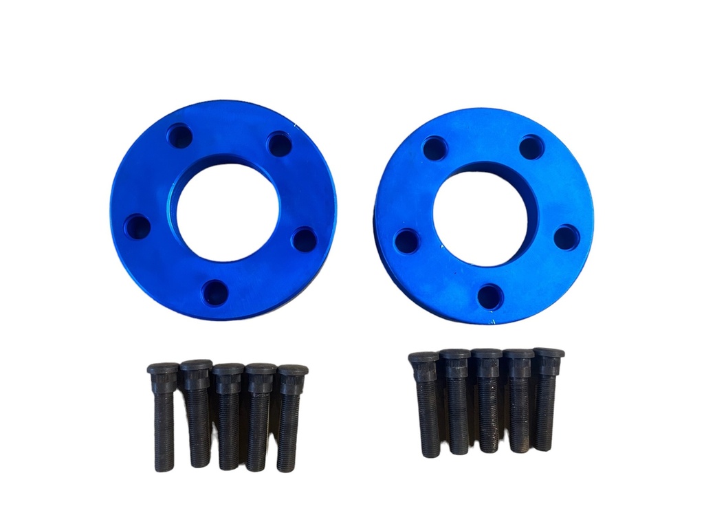 Volvo Track spacer 22mm per side rear Amazon+PV544+Duett+P1800 per set for 2 wheels incl. extended studs Volvo part no SV24