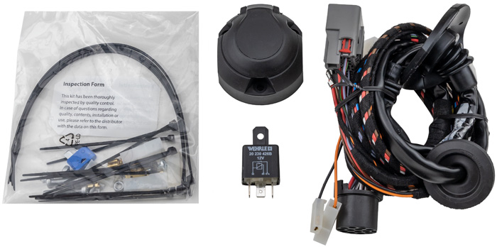 Volvo 13 pin cable set tow bar S60 with module 2004-2010 Volvo part no 8943L19T1