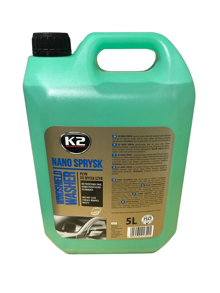  Volvo Sprinklervæske 5 liter Sommer nano Volvo varenummer 3003699