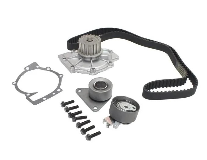  Volvo Tandremsæt VOLVO S60 S80 C70 V50 V70 V40 S40 S70 C30 V60 Xc70 Xc90 2.0 2.3 2.4 2.5 med og uden turbo inkl. vandpumpe, strammeruller og pakning 21430028 Volvo varenummer 30731727