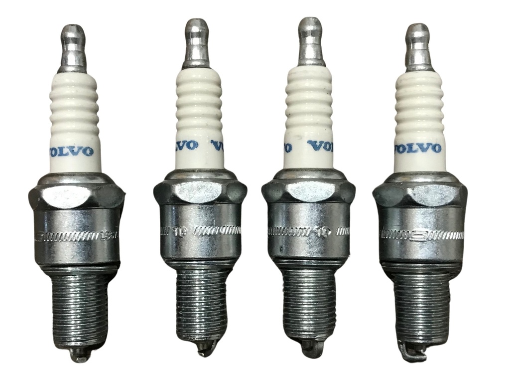  Volvo Tændrørssæt Volvo 240 260 740 760 940-960 B200F-B200G-B230F-B230FB-B230FK-B230FT-B230G/T originalt sæt 4 dele Volvo varenummer 270746