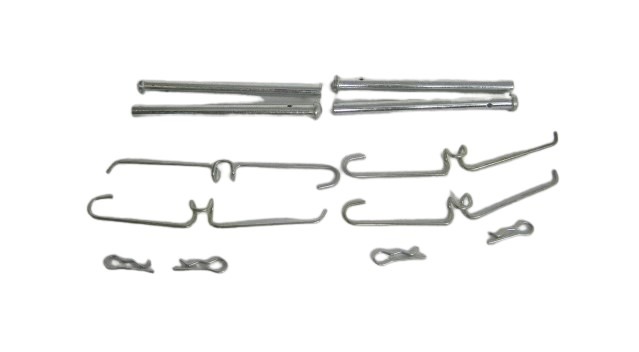  Volvo bremseklods monteringssæt til 140+240+260 Girling ventileret skive (stift 81mm)(33409070) Volvo varenummer 18965