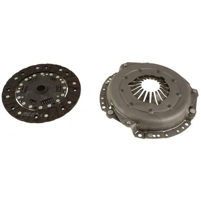  Volvo Koblingssæt trykplade + plade (218 mm) fine noter M45 M46 240 -1984 240 + 740 ekskl. axialleje 3549881 Volvo varenummer 271266