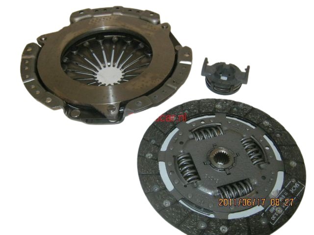  Volvo Koblingssæt Volvo 850 (1994+) M56 B5234FT+B5254F+B5252F+B5252FS 228mm diam C70 (-2005) S70 V70 (-2000) (pladekobling udrykkerleje) turbo 2WD Volvo varenummer 271494