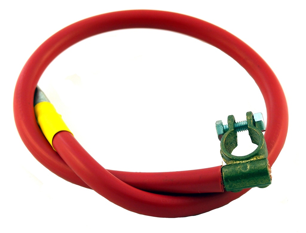  Volvo Batterikabel B4B rød (pluskabel) Volvo varenummer 11830