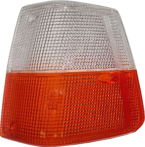 Volvo Glas blinklys 240 242 244 245 244 Venstre orange/hvid 1981+ blinklys 240 260 Volvo varenummer 1307453