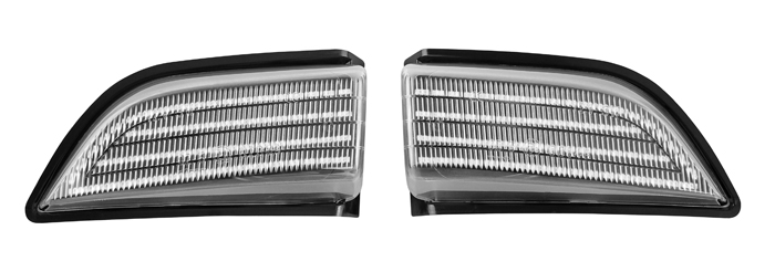  Volvo LED Spejl Blinklys Klart Linse Dynamisk 1 Par XC60 Volvo Varenummer 35435019