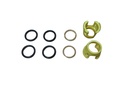 Kachelslang 850, C70 (-2005), S70, V70 (-2000), V70 XC (-2000) O-ring 8-delige set [ronde clips, buitenboord voor 9186847/9186849 kachelbuizen]