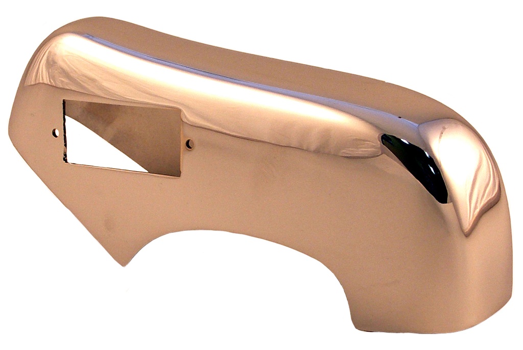  Volvo Kofangerroset PV444 1957+PV544 højre bag krom Volvo varenummer 657386