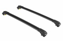 Dakdragers zwart voor aan roofrail/dakrail  Volvo XC70 1997-2016  max 75kg dakrail  wing vorm, voor weinig windgeruis