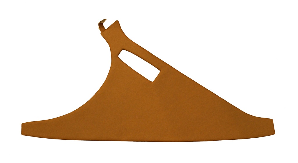 Volvo Indtræk 1800S sidepanel (lyspanel) Højre bag brun se SET 692184 Volvo varenummer 692185