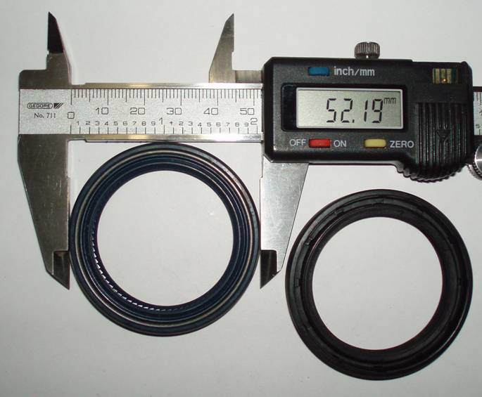  Volvo Oliepakning Gearkasse M40+M41+M45+M400+M410 Udgangsaksel 140+240 (39x52mm)(942350 1233756) Volvo Varenummer 946341