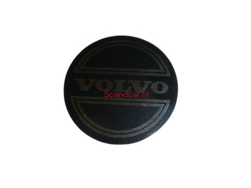 [1129021S] Volvo StickerinchVolvoinch hub cap black on chrome 42mm Volvo part no 1129021S