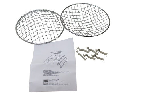 [277328]  Volvo Forlygtebeskyttelse forlygtegitter 7 tommer pr. par PV544 PV444 Duett P1800 Amazon 140 Volvo varenummer 277328