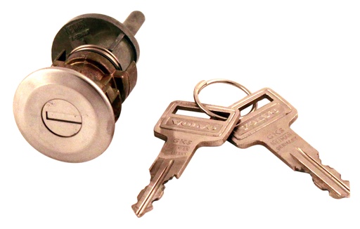 [1382345]  Volvo Låsekasse 240 242+244 sedan 1990+ (firkantet låseplade) Volvo varenummer 1382345