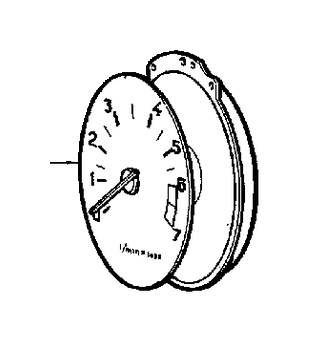 [1259768]  Volvo Omdrejningstæller VDO 240 260 1981-1984 Volvo varenummer 1259768