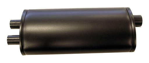 [671800]  Volvo Udstødningsbagpotte P1800 B18+B20 karburatormotor (original Volvo) Volvo varenummer 671800