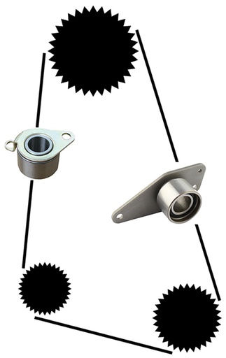 [21430004]  Volvo tandremsæt 480 460 440 Volvo varenummer 21430004